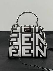 Fendi Fendigraphy Peekaboo leather bag  - 1