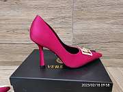 Versace Medusa red pink pumps  - 4