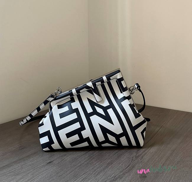 Fendi Fendigraphy First Leather Bag - 1