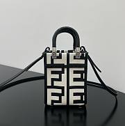 Fendi Fendigraphy Mini Sunshine Leather Bag - 1