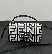 Fendi Fendigraphy Baguette Mini leather bag - 1