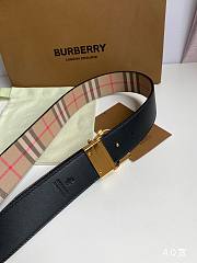 Burberry Men's Gold Tb-logo Belt 3.5cm or 4cm - 2