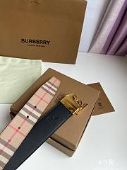 Burberry Men's Gold Tb-logo Belt 3.5cm or 4cm - 3