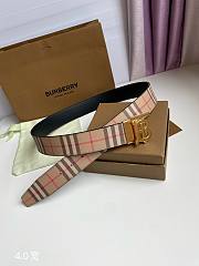 Burberry Men's Gold Tb-logo Belt 3.5cm or 4cm - 4