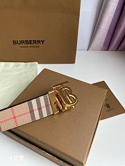 Burberry Men's Gold Tb-logo Belt 3.5cm or 4cm - 5