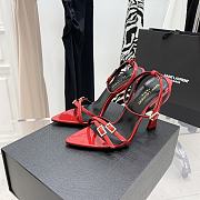 YSL Red Gippy 110 Heel - 3