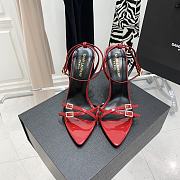 YSL Red Gippy 110 Heel - 4