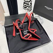 YSL Red Gippy 110 Heel - 6