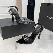 YSL Black Gippy 110 Heel - 6