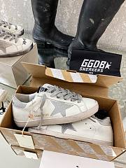 Golden Goose Super-Star silver glittery sneakers - 2