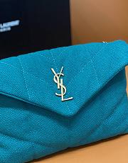 YSL Loulou Mini Puffy matelassé leather bag - 2