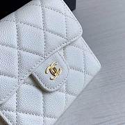 Chanel CF caviar gold wallet - 2