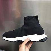 Balenciaga black/white trainer sneaker - 4