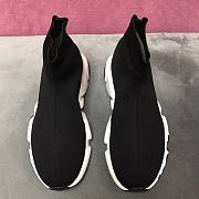 Balenciaga black/white trainer sneaker - 2