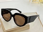 YSL logo sunglasses  - 4