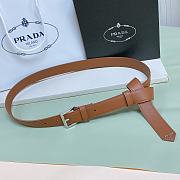 Prada brown belt 2.5cm - 2