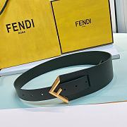 Fendi Fendi First Gold Logo Buckle Belt 6cm - 1