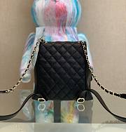 Chanel 23P caviar leather 2 pockets backpack - 2