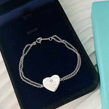 Tiffany & Co heart bracelet ( gold/ silver)