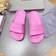 Balenciaga Chunky pink slide sandal - 1
