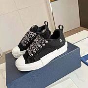 Dior Plaid Patterns Flower Patterns Monogram Sneaker  - 5