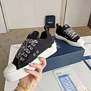 Dior Plaid Patterns Flower Patterns Monogram Sneaker  - 2