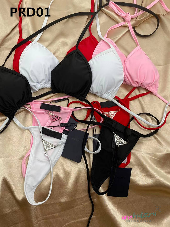 Prada bikini ( white/ red/ pink/ black) - 1