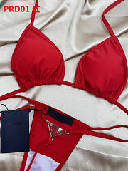 Prada bikini ( white/ red/ pink/ black) - 5