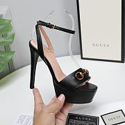 Gucci gold black high heels 13cm - 4