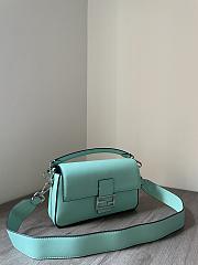 Fendi x Tiffany & Co. Baguette blue leather bag - 2