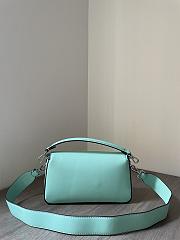 Fendi x Tiffany & Co. Baguette blue leather bag - 3