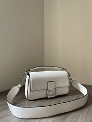 Fendi x Tiffany & Co. Baguette white leather bag - 5