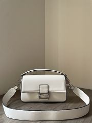 Fendi x Tiffany & Co. Baguette white leather bag - 4