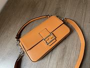 Fendi x Tiffany & Co. Baguette orange leather bag - 1