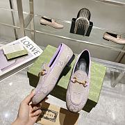 Gucci Maxi Purple GG Jordaan loafers - 5