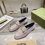 Gucci Maxi Purple GG Jordaan loafers - 3