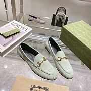 Gucci Maxi Green GG Jordaan loafers - 4