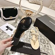 Chanel pearl beige sandals - 2