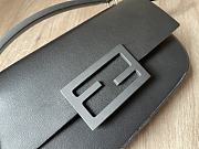 Fendi Baguette black patent leather phone pouch - 2