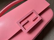 Fendi Baguette patent pink leather phone pouch - 2