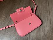 Fendi Baguette patent pink leather phone pouch - 6