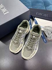 Dior B30 Sneaker Olive Fabric Shoes  - 2