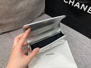 Chanel phone holder gold metal silver bag - 3