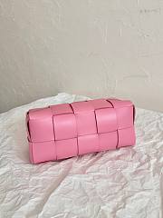 Bottega Veneta Pink Small Brick Cassette Bag - 6