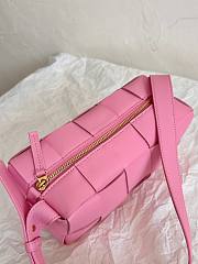 Bottega Veneta Pink Small Brick Cassette Bag - 5