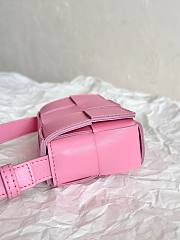 Bottega Veneta Pink Mini Cassette Bag - 5