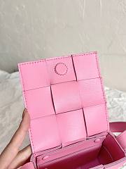 Bottega Veneta Pink Mini Cassette Bag - 4