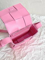 Bottega Veneta Pink Mini Cassette Bag - 3