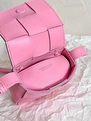 Bottega Veneta Pink Mini Cassette Bag - 2