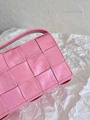 Bottega Veneta Pink Small Cassette Bag - 4